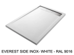Channel shower tray, top of the range, 65 to 210 x 65 to 100 cm wide, PN24 non-slip solid resin, 10 colours, 5-year guarantee, free fast delivery